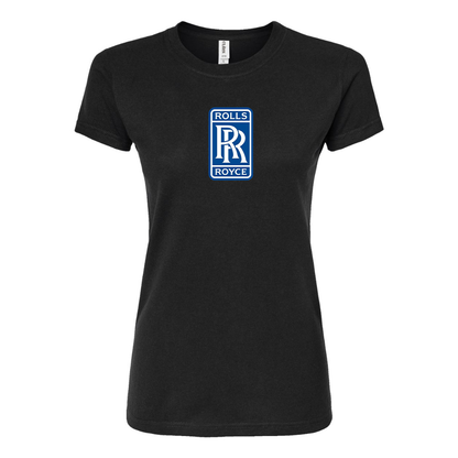 Women’s Rolls Royce Motorsport  Car Round Neck T-Shirt