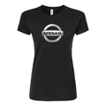 Women’s Nissan Motorsport Car Round Neck T-Shirt