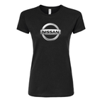 Women’s Nissan Motorsport Car Round Neck T-Shirt