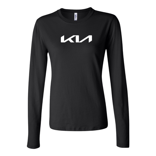 Women's Kia Car Long Sleeve T-Shirt