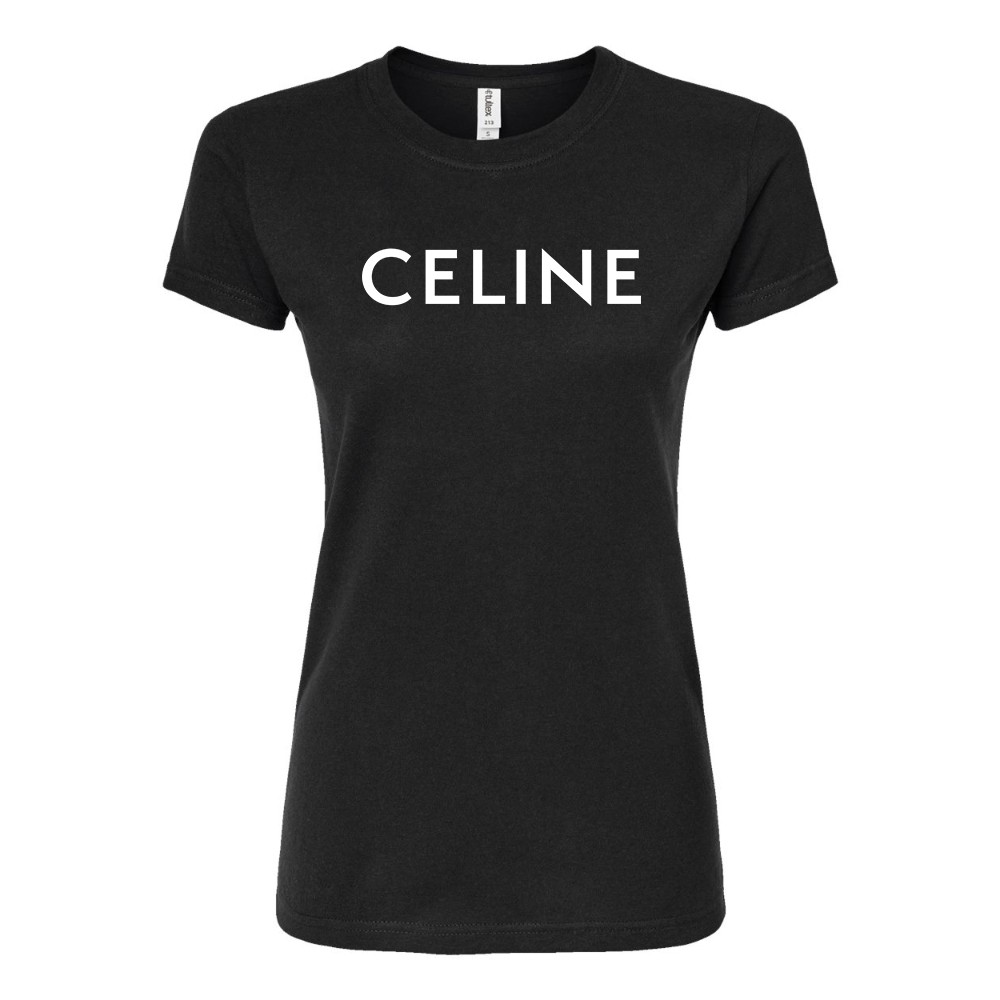 Women's Celine Round Neck T-Shirt