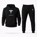Men’s Tesla Car Hoodie Joggers Set