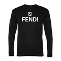 Men's Fendi Polyester Long Sleeve T-Shirt