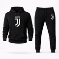 Men's Juventus Soccer Logo Hoodie Joggers Set
