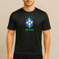Men's Brasil National Soccer Team Polyester T-Shirt