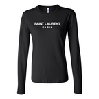 Women's Saint Laurent Long Sleeve T-Shirt