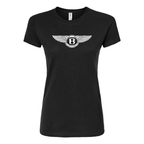 Women’s Bentley Motorsports Car Round Neck T-Shirt