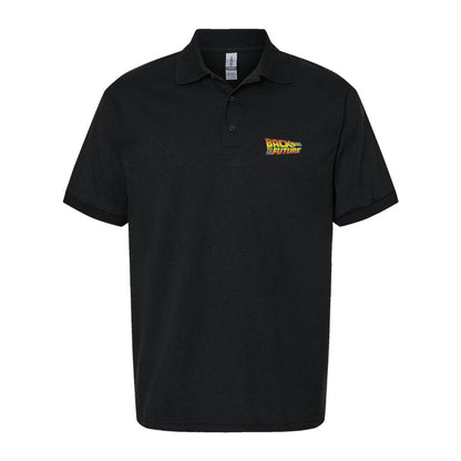 Men's Back To The Future Movie Dry Blend Polo