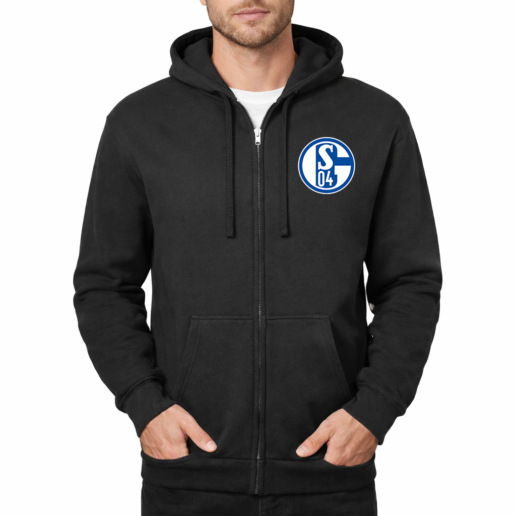 Men's Schalke 04 FC Zipper Hoodie