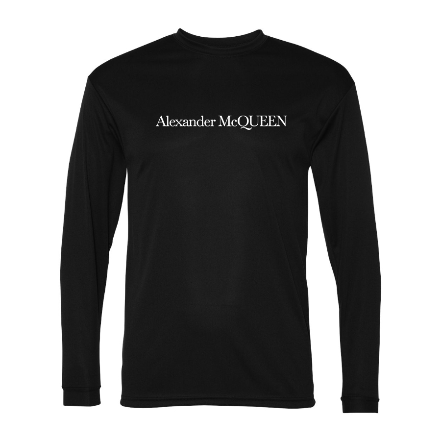 Men's Alexander McQueen Polyester Long Sleeve T-Shirt