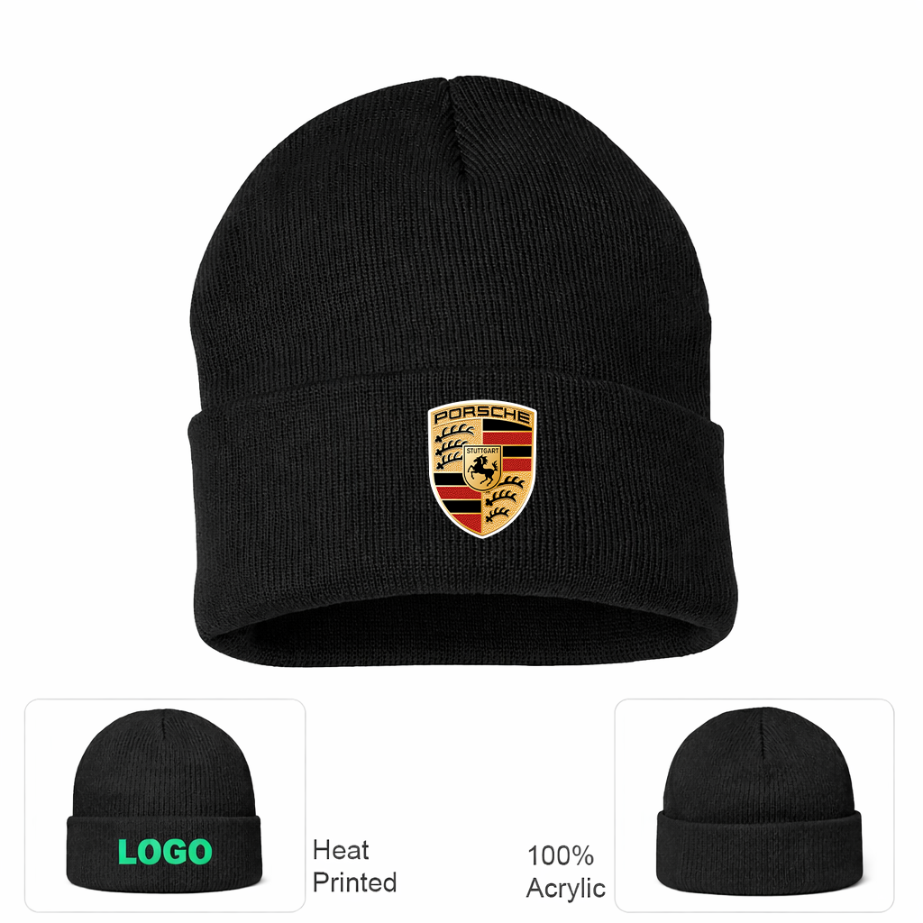 Porsche Car Beanie Hat