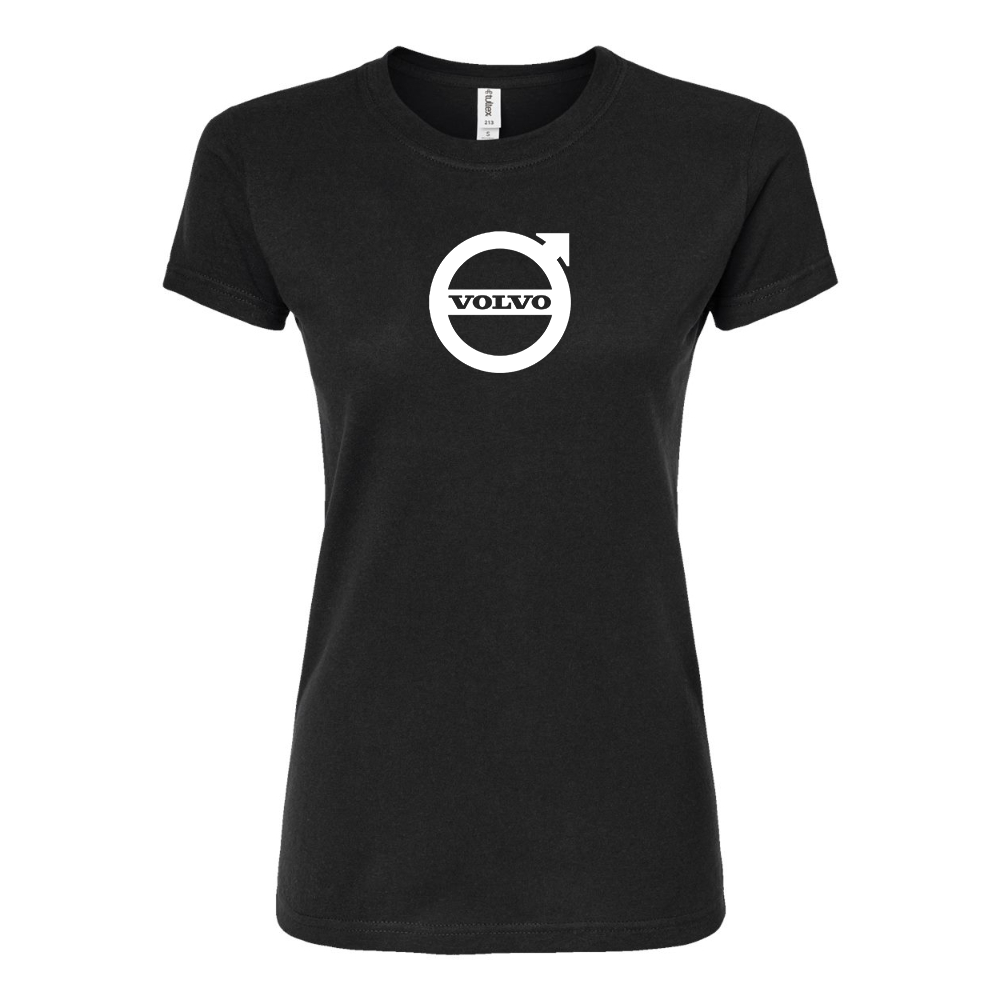 Women’s Volvo Car Round Neck T-Shirt