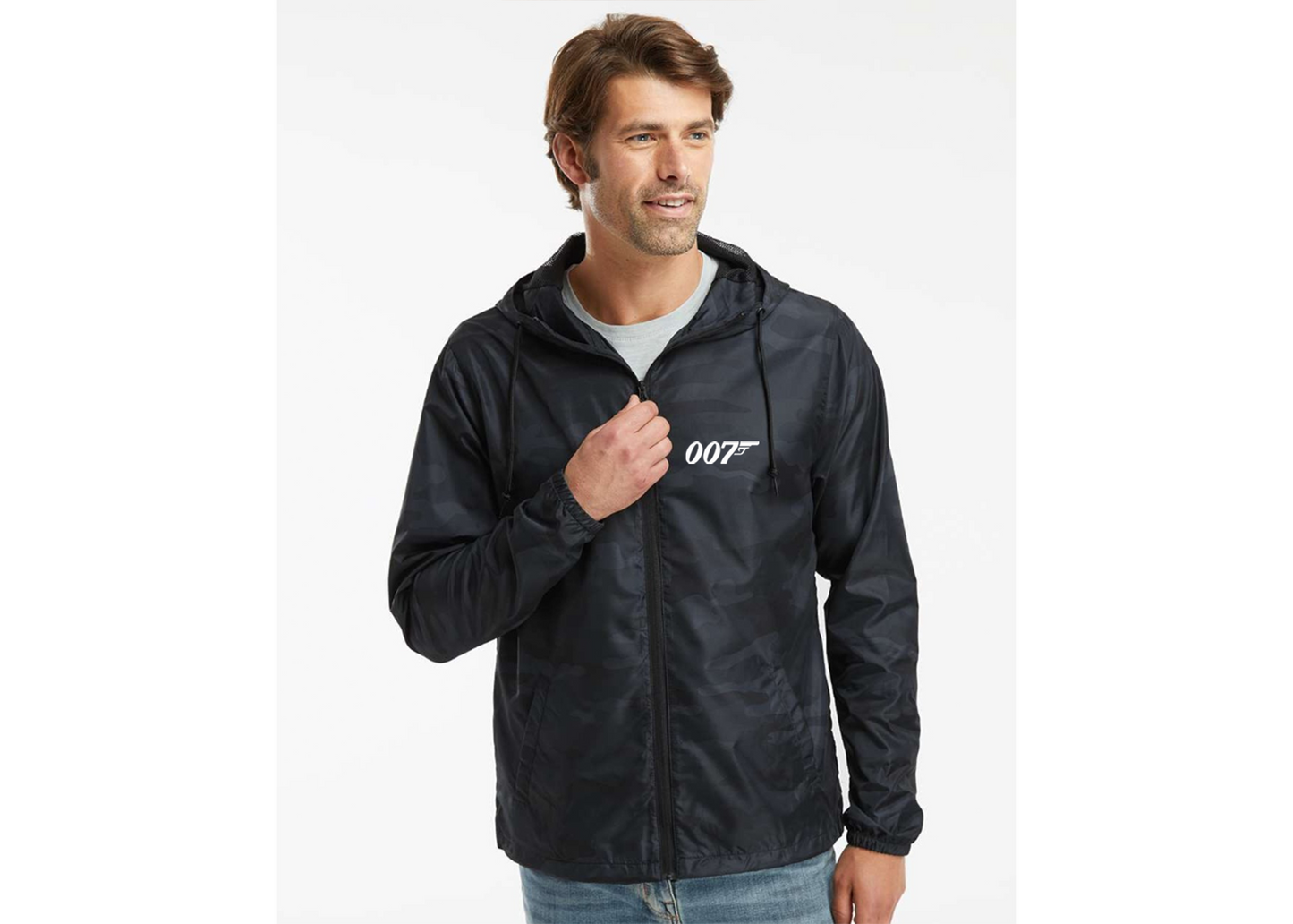 007 James Bond Movie - Independent Trading Co. - Lightweight Windbreaker Full-Zip Jacket - EXP54LWZ