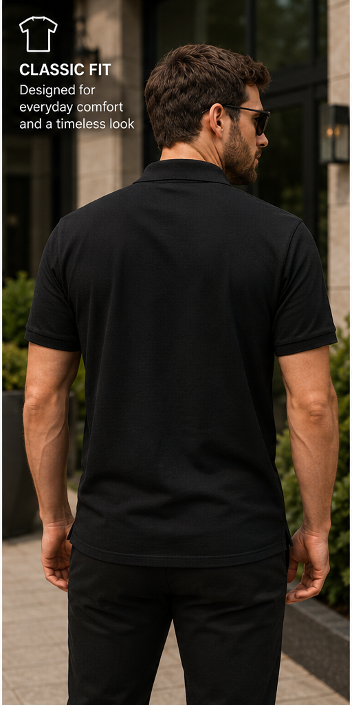 Men’s Porsche Car Dry Blend Polo