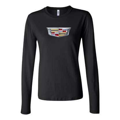 Women's Cadillac Car Long Sleeve T-Shirt