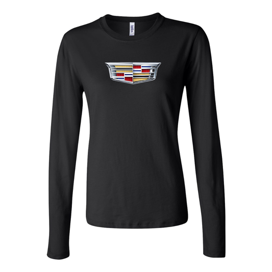 Women's Cadillac Car Long Sleeve T-Shirt