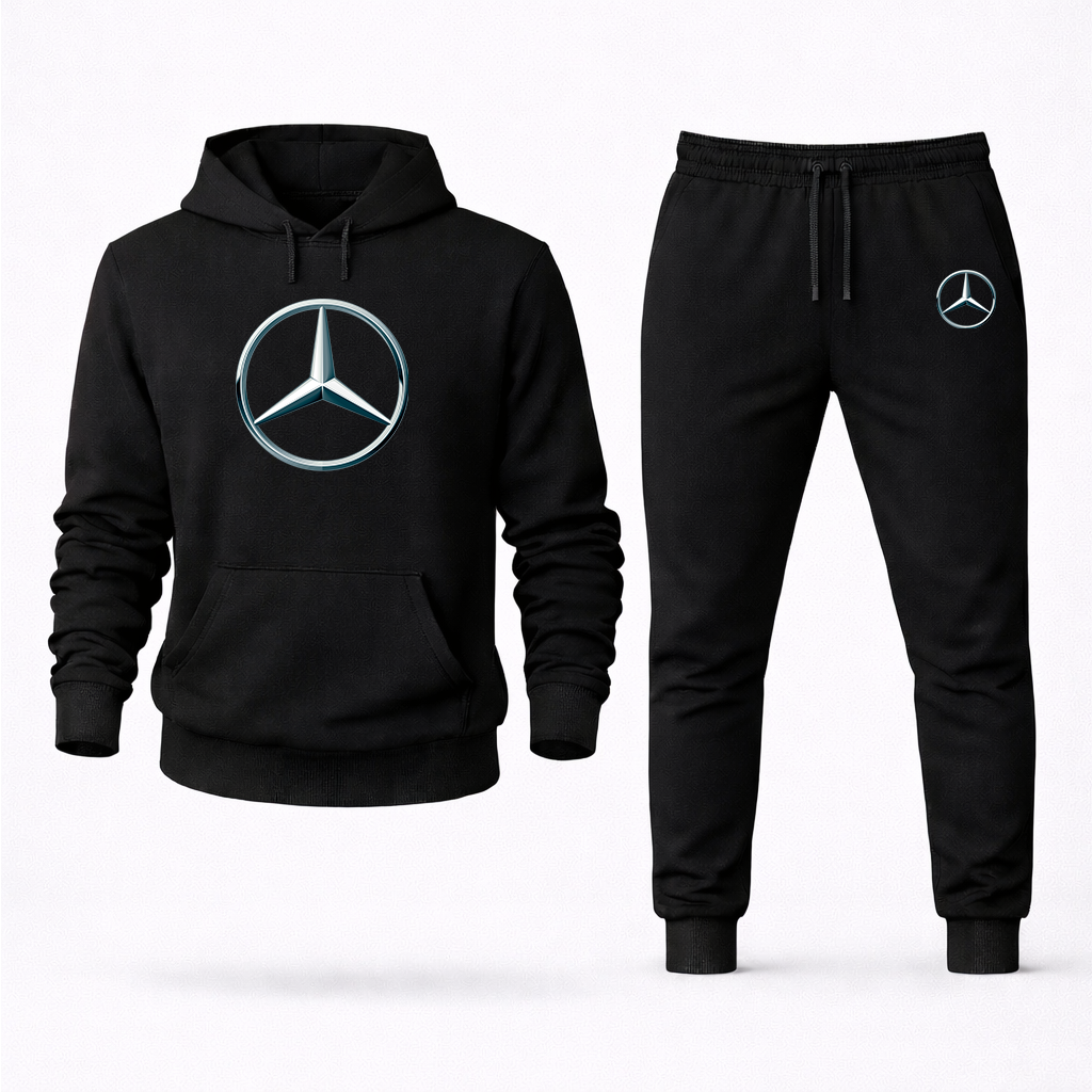 Men's Mercedes-Benz New Car Hoodie Joggers Set