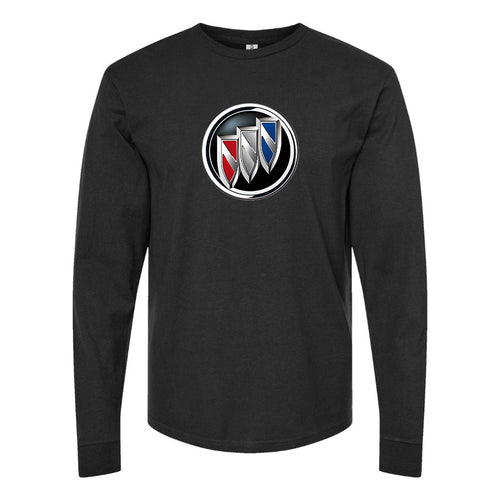 Men’s Buick Motorsports Car Cotton Long Sleeve T-Shirt