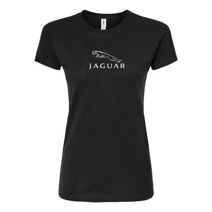 Women’s Jaguar Symbol  Car Round Neck T-Shirt