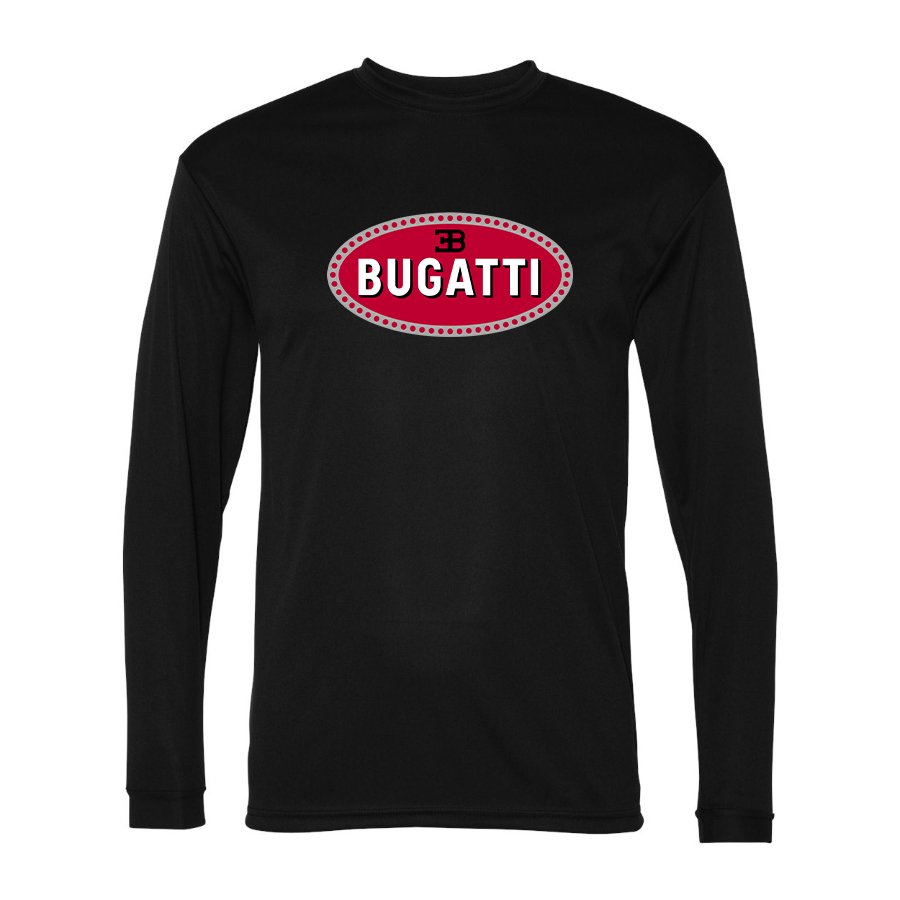 Men's Bugatti Car - C2 Sport - Performance Long Sleeve T-Shirt - 5104