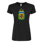 Women's Argentina National Soccer Team Round Neck T-Shirt