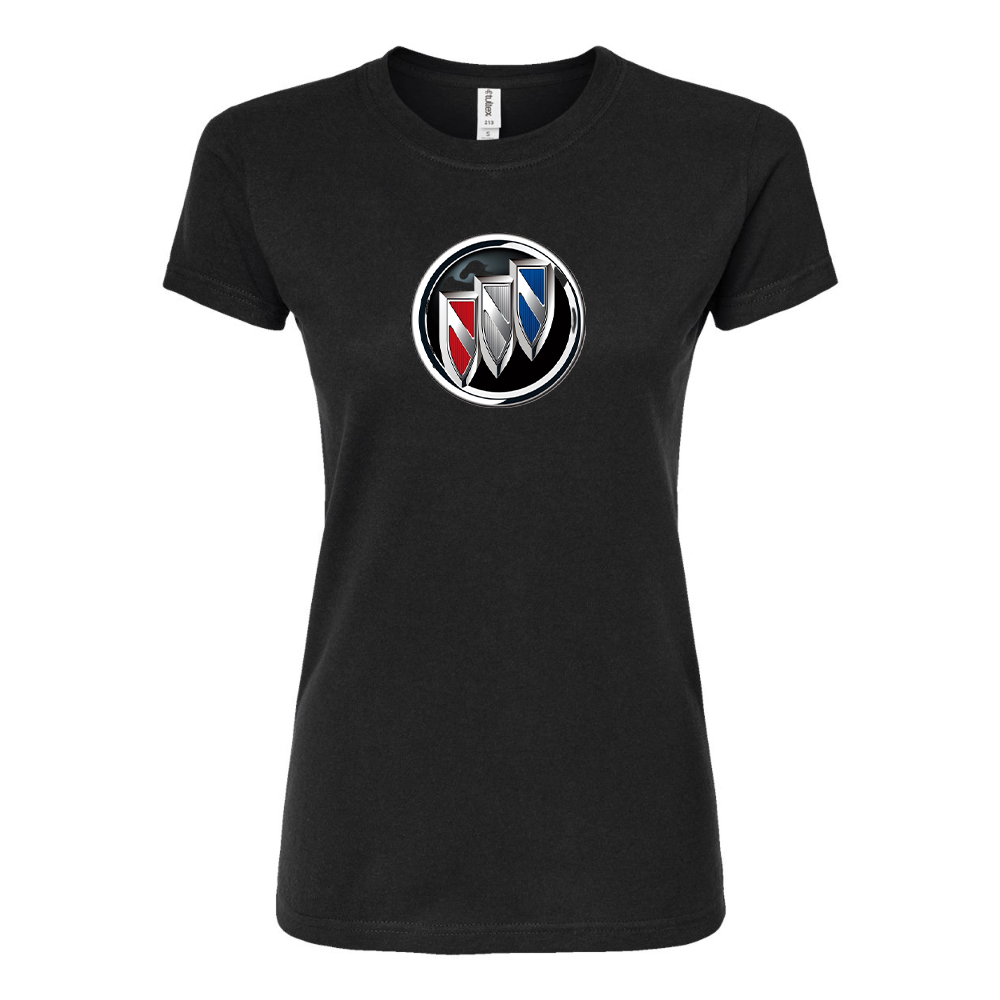 Women’s Buick Motorsports Car Round Neck T-Shirt