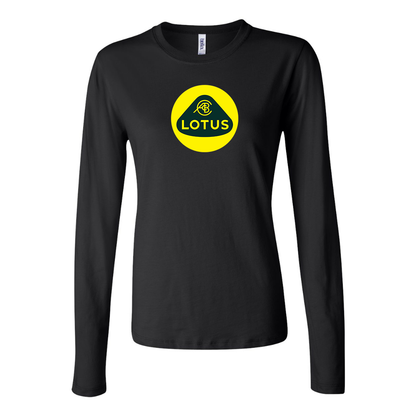 Women's Lotus Car Long Sleeve T-Shirt