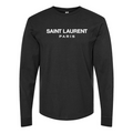 Men's Saint Laurent Cotton Long Sleeve T-Shirt
