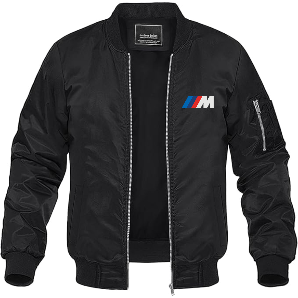 Men's - BMW M - Lightweight Bomber Jacket Windbreaker Softshell Varsity Jacket Coat