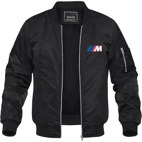 Men's - BMW M - Lightweight Bomber Jacket Windbreaker Softshell Varsity Jacket Coat