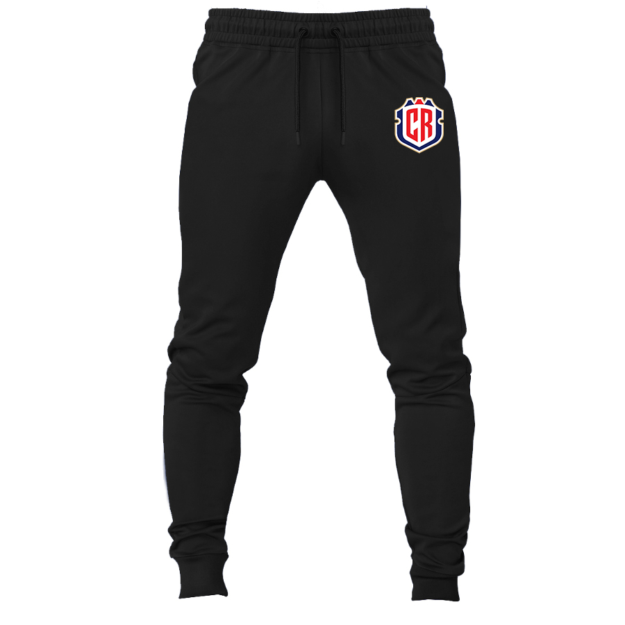 Men's Costa Rica National Soccer Team Joggers Sweatpants