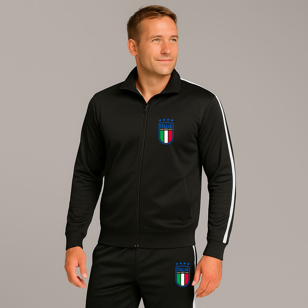 Men's Italy National Soccer Team Dri-Fit TrackSuit