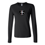 Women's Ford Mustang Motorsport Car Long Sleeve T-Shirt