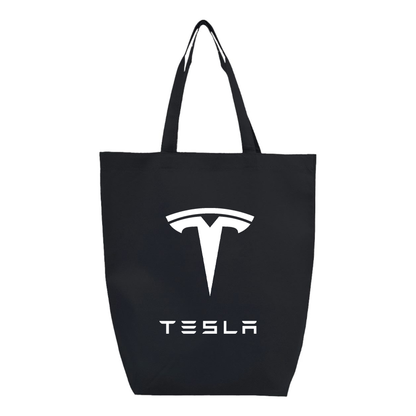 Tesla Car - Non-Woven Gusset Bottom Tote - Q1251