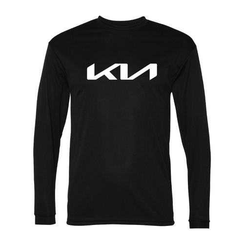 Men's Kia Car - Polyester Long Sleeve T-Shirt