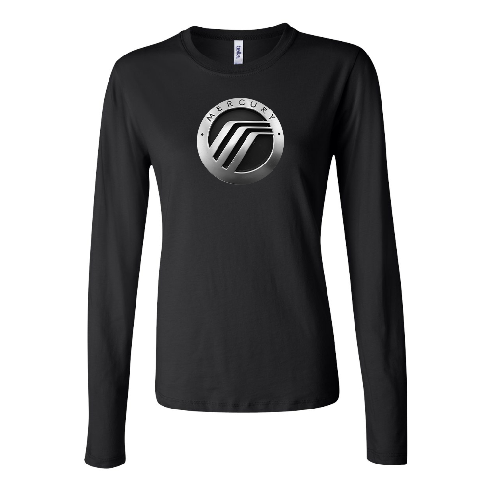 Women's Mercury Car Long Sleeve T-Shirt