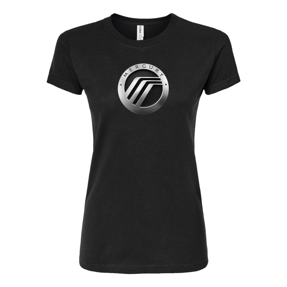 Women’s Mercury Car Round Neck T-Shirt