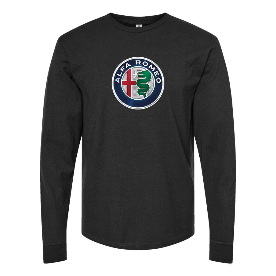 Men's Alfa Romeo Car Long Sleeve T-Shirt