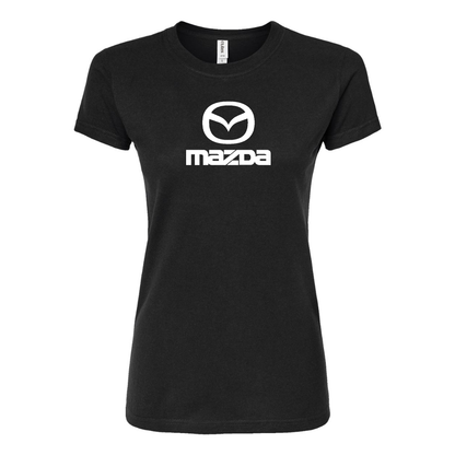 Women’s Mazda Car Round Neck T-Shirt