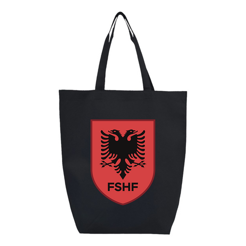 Albania National Soccer Team -  Q-Tees - Non-Woven Gusset Bottom Tote - Q1251