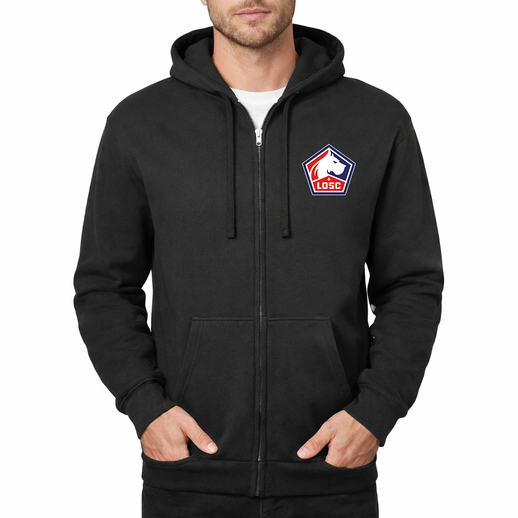 Men's Lille Olympique FC Zipper Hoodie