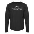 Men's Valentino Cotton Long Sleeve T-Shirt