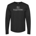Men's Valentino Cotton Long Sleeve T-Shirt