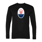 Men's Maserati Car -  Polyester Long Sleeve T-Shirt