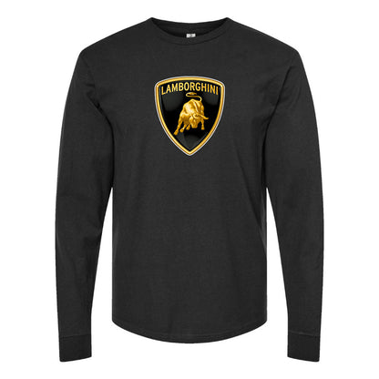 Men’s Lamborghini Car Long Sleeve T-Shirt