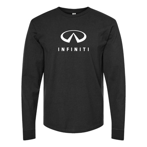 Men’s Infiniti Luxury Car Cotton Long Sleeve T-Shirt