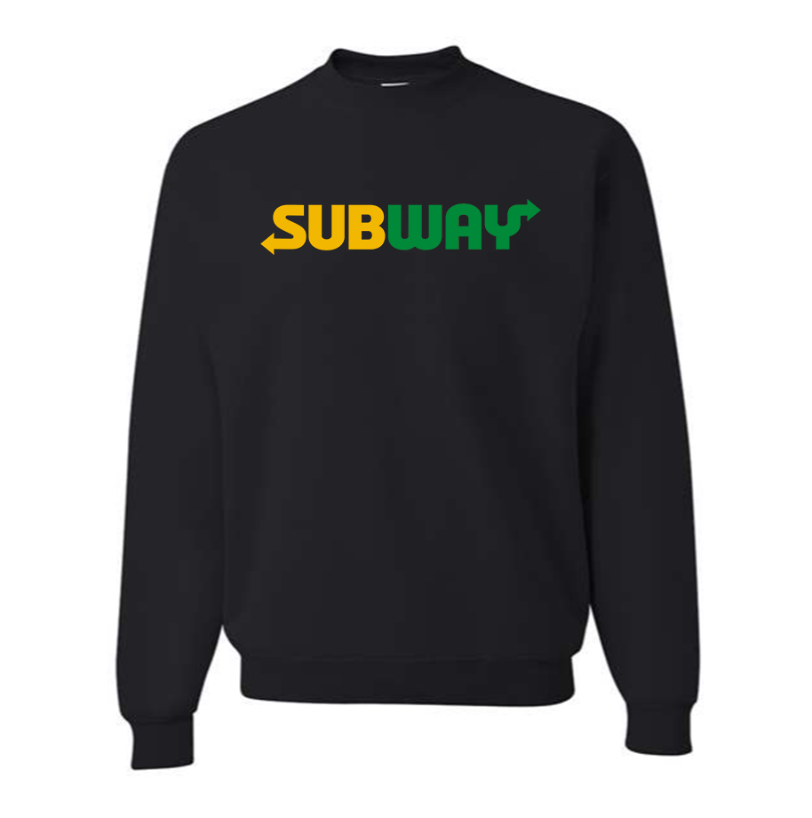 Men's Subway  Crewneck Sweatshirt