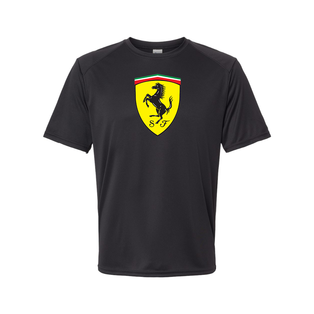 Men’s Ferrari Motorsport Car Polyester T-Shirt