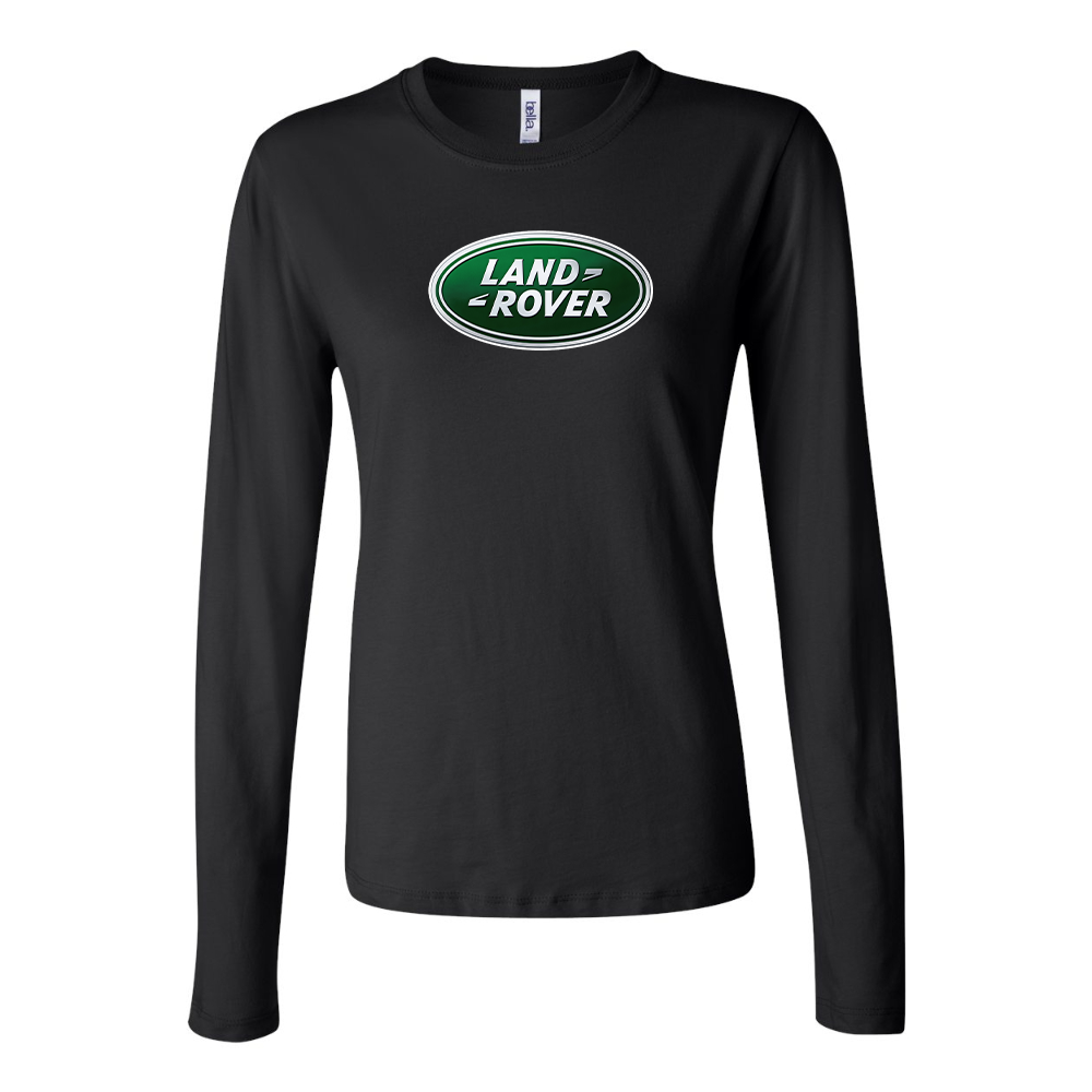 Women's Land Rover Car Long Sleeve T-Shirt