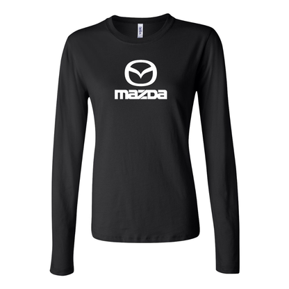 Women's Mazda Car Long Sleeve T-Shirt